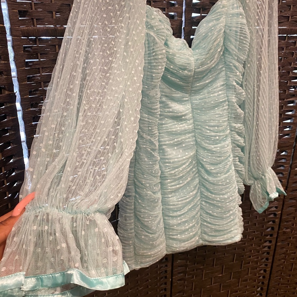 👗 beautiful teal dress😍